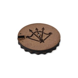 Contador de flechas para RPG em MDF
