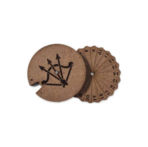Contador de flechas para RPG em MDF - Image 3