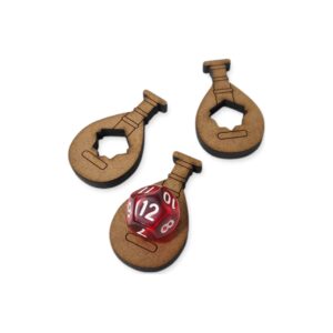 Token de Inspiração de Bardo (Bardic Inspiration) para RPG em MDF