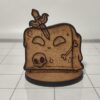 Cubo Gelatinoso (Gelatinous cube) em miniatura para RPG em MDF - Image 3