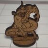 Povo Lagarto, Lizardfolk, Homem Lagarto em miniatura pra RPG em MDF - Image 3
