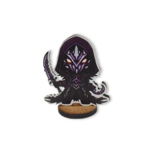 Ladino Mascarado Chibi – Miniatura Colorida para RPG