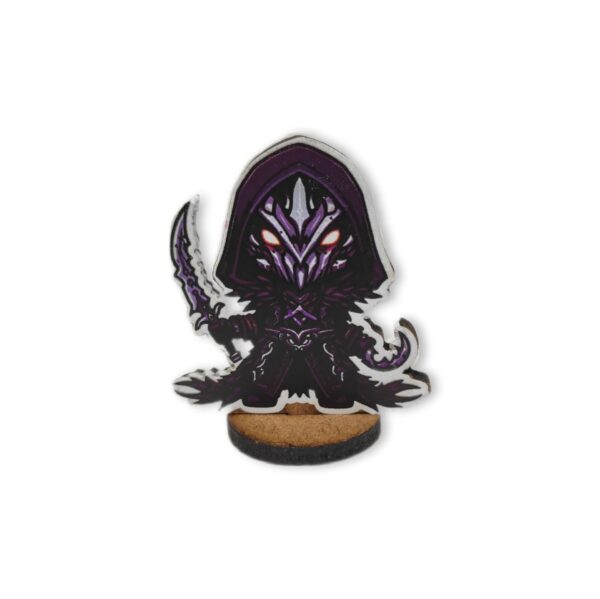 Ladino Mascarado Chibi – Miniatura Colorida para RPG