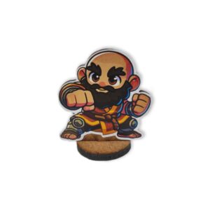 Humano Monge Chibi – Miniatura Colorida para RPG
