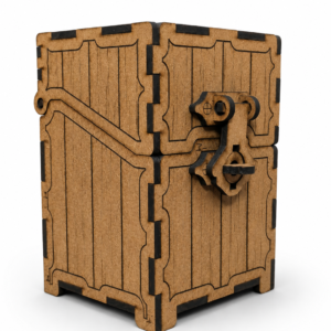 Caixa para Armazenar Cartas de jogos - modelo básico